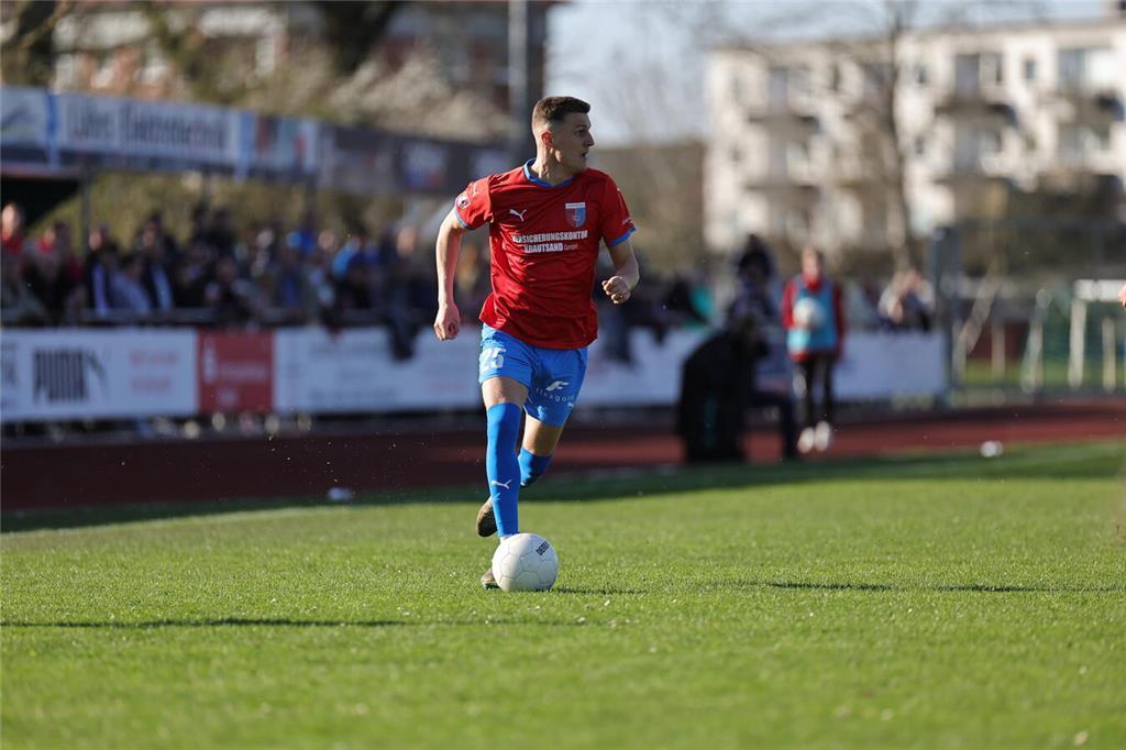 SV Drochtersen Assel - VfB Oldenburg am Samstag, 12. April 2025.