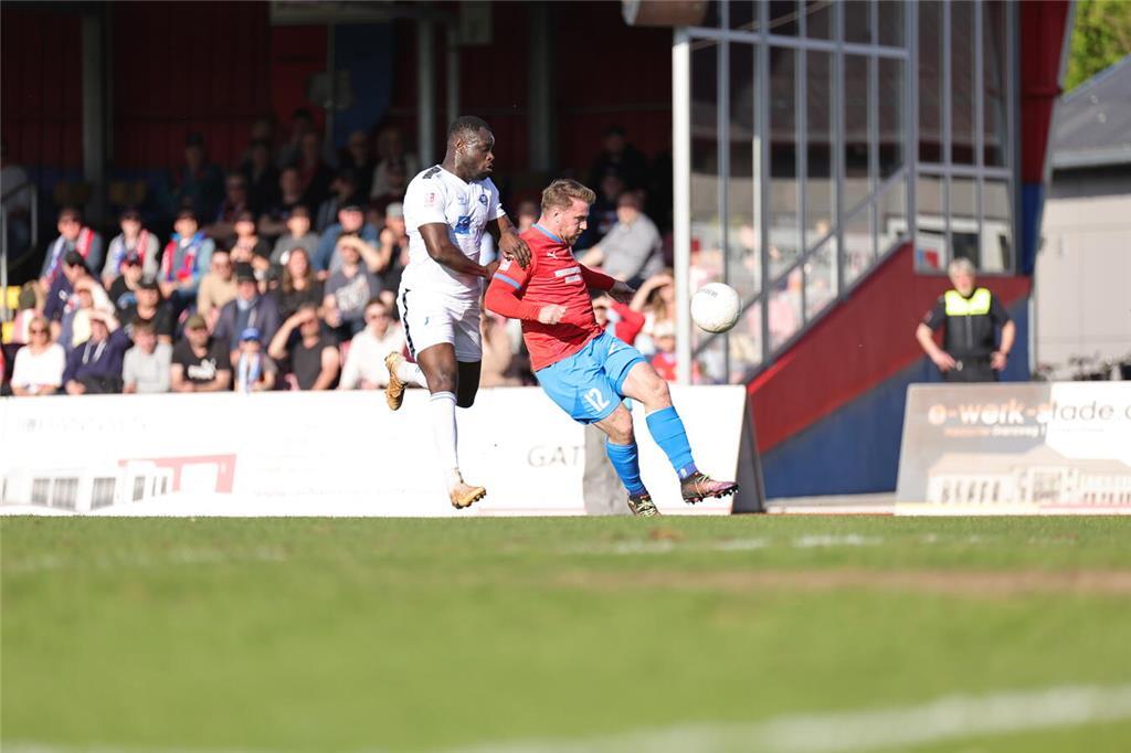SV Drochtersen Assel - VfB Oldenburg am Samstag, 12. April 2025.