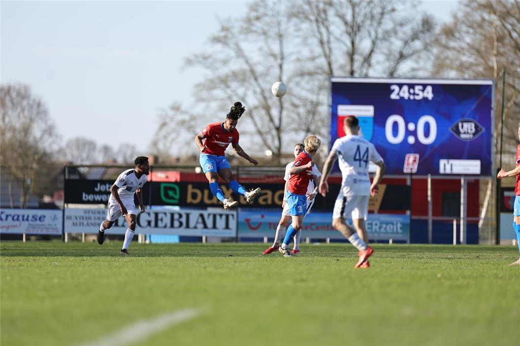 SV Drochtersen Assel - VfB Oldenburg am Samstag, 12. April 2025.