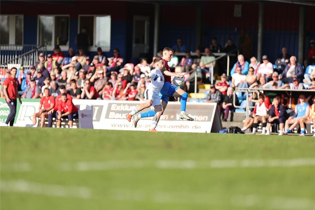 SV Drochtersen Assel - VfB Oldenburg am Samstag, 12. April 2025.