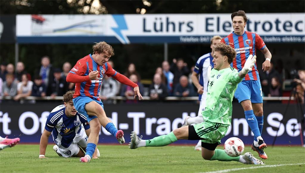 SV Drochtersen Assel gegen Kickers Emden, am Freitag, 21. August 2026. 