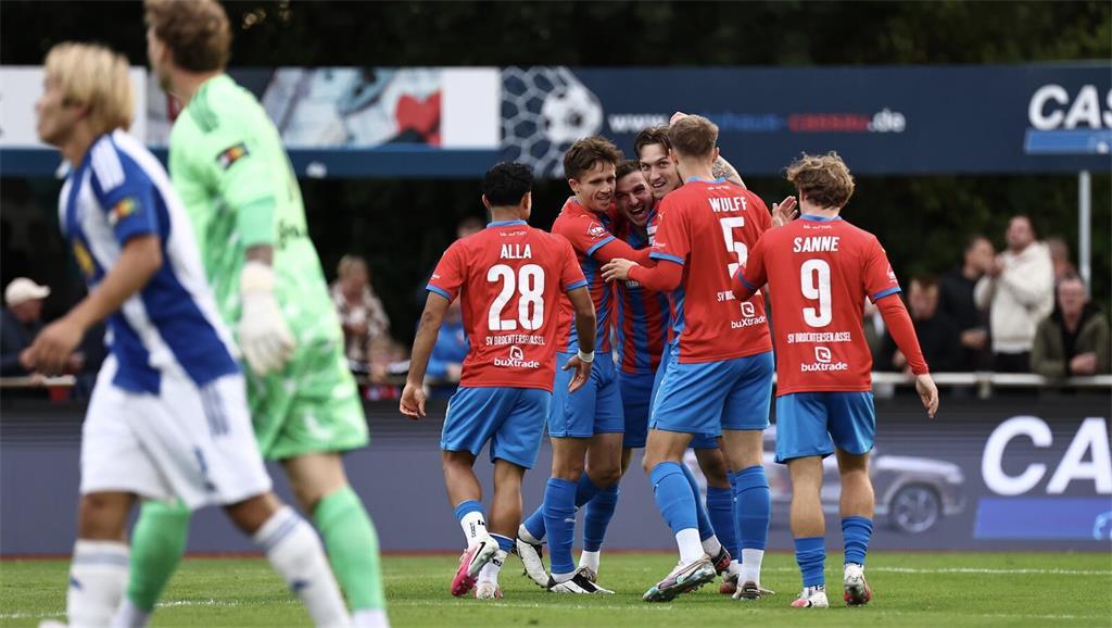 SV Drochtersen Assel gegen Kickers Emden, am Freitag, 21. August 2026. 