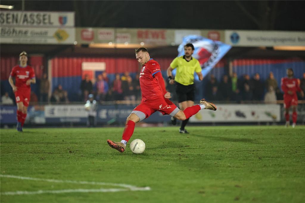 SV Drochtersen/Assel - Kickers Emden am 28. März 2025.