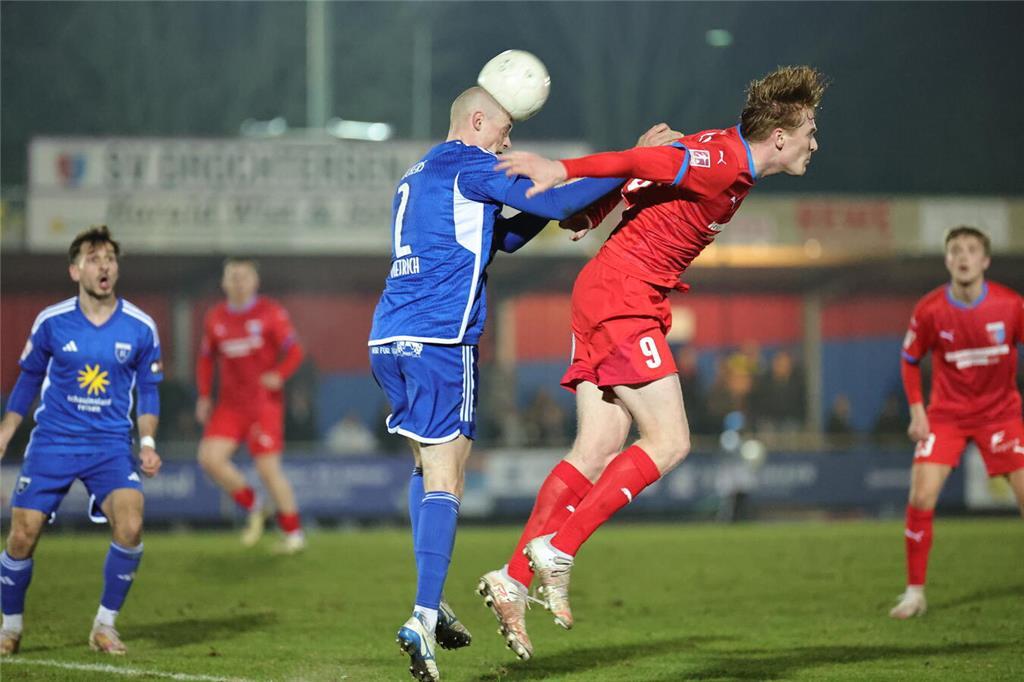 SV Drochtersen/Assel - Kickers Emden am 28. März 2025.