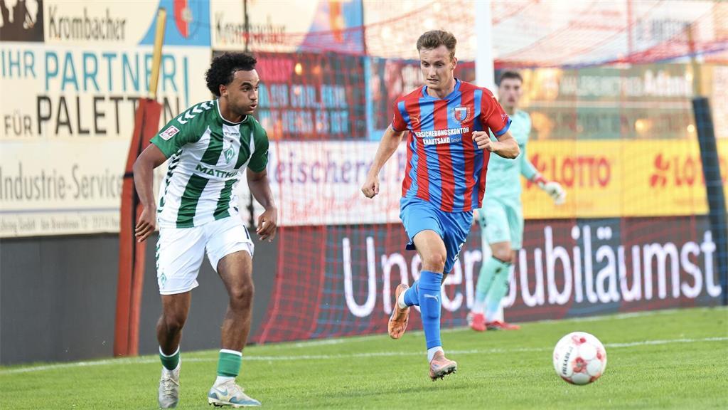 SV Drochtersen/Assel gegen Werder Bremen II am Mittwoch, 26. August 2026.