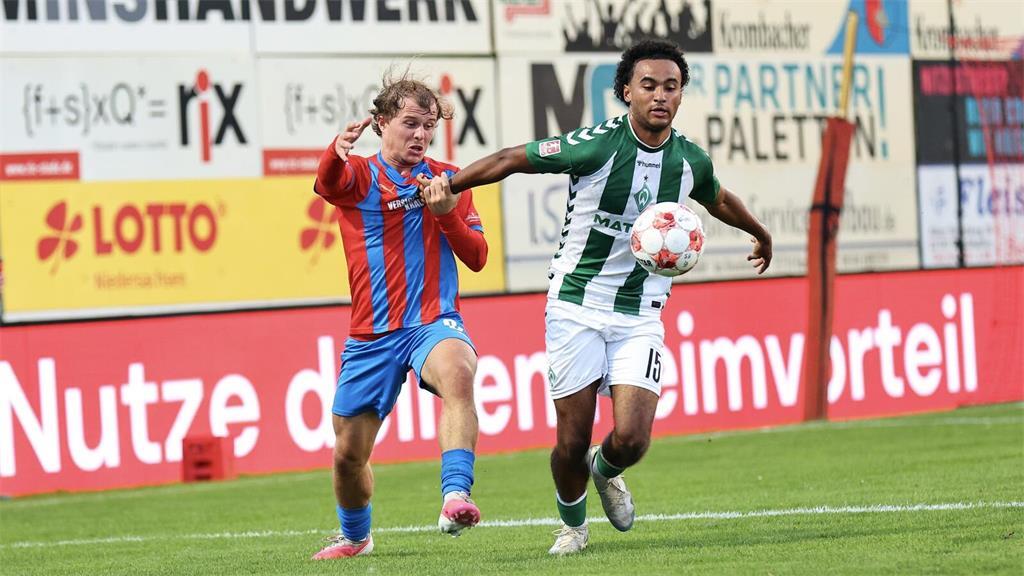 SV Drochtersen/Assel gegen Werder Bremen II am Mittwoch, 26. August 2026.