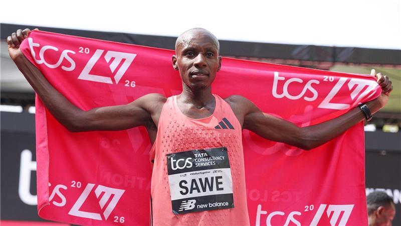 Sabastian Sawe durchbrach die Zwei-Stunden-Schallmauer im Marathon.