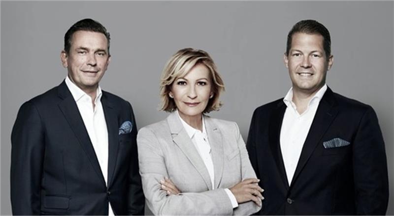 Sabine Christiansen und David Liebig.