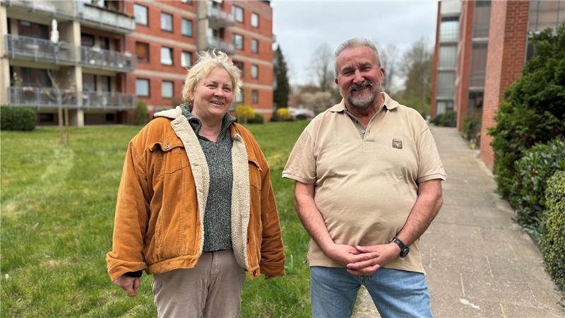 Sabine Timmann und Harald Widera engagieren sich bei den Nachbarn im Kopenkamp.