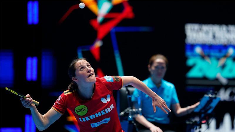 Sabine Winter verliert im WM-Halbfinale gegen die Japanerin Hina Hayata.