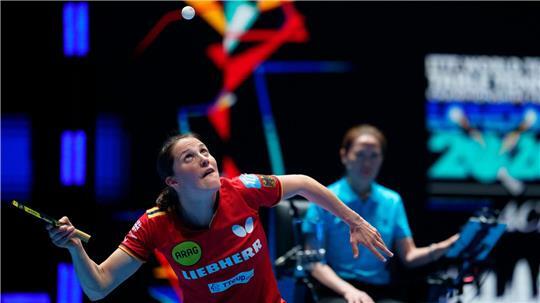 Sabine Winter verliert im WM-Halbfinale gegen die Japanerin Hina Hayata.