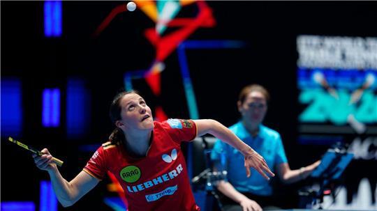 Sabine Winter verliert im WM-Halbfinale gegen die Japanerin Hina Hayata.
