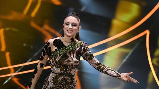 Sängerin Angelina Mango hat beim  Sanremo Musikfestival gewonnen.
