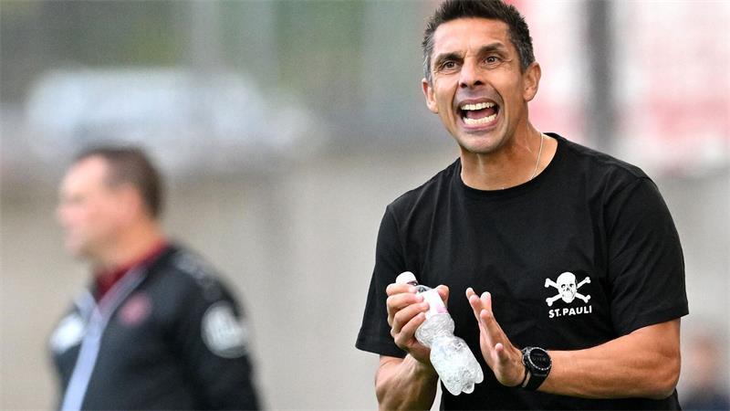 Rot-Weiss Essen wirft St. Pauli aus dem Pokal Sah eine schwache Leistung seiner Mannschaft: FC-Trainer Marcel Rapp.