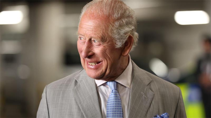 Sah im Sommer seine Enkelkinder wieder: König Charles III. (Archivbild)