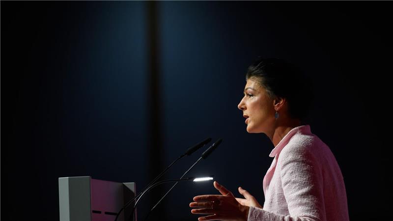 BSW: Ein Scherbenhaufen zum zweiten Geburtstag Sahra Wagenknecht ist seltener zu sehen und zu hören. (Archivbild)