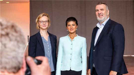 Sahra Wagenknecht (m) hat die Thüringer BSW-Spitze zuletzt hart kritisiert. 