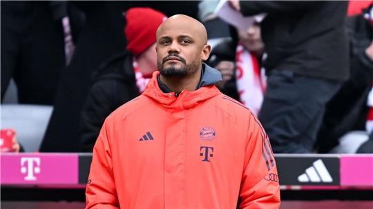 Saisonendspurt mit Samstagspielen für Bayern-Coach Vincent Kompany. (Archivbild)