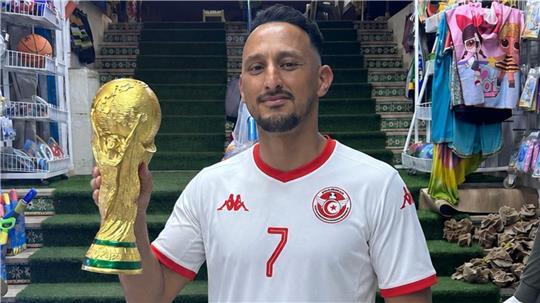 Salim Aichaoui im WM-Fieber: Der Trainer der BSV-Fußballer hat tunesische Wurzeln.