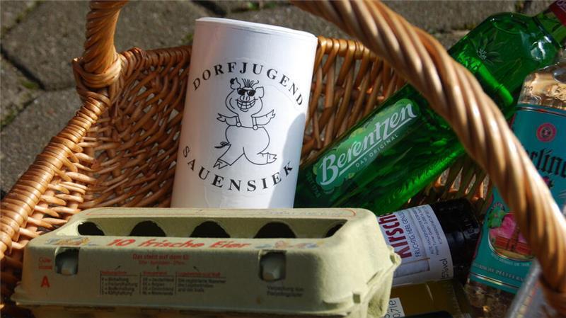 Sammelaktion für einen guten Zweck.