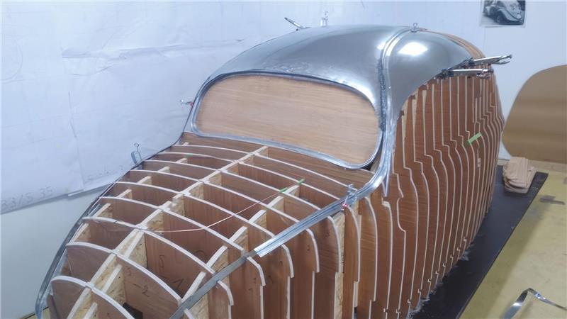 Sammler Traugott Grundmann baute die Karosserie zusammen mit einer Fachfirma wieder auf.