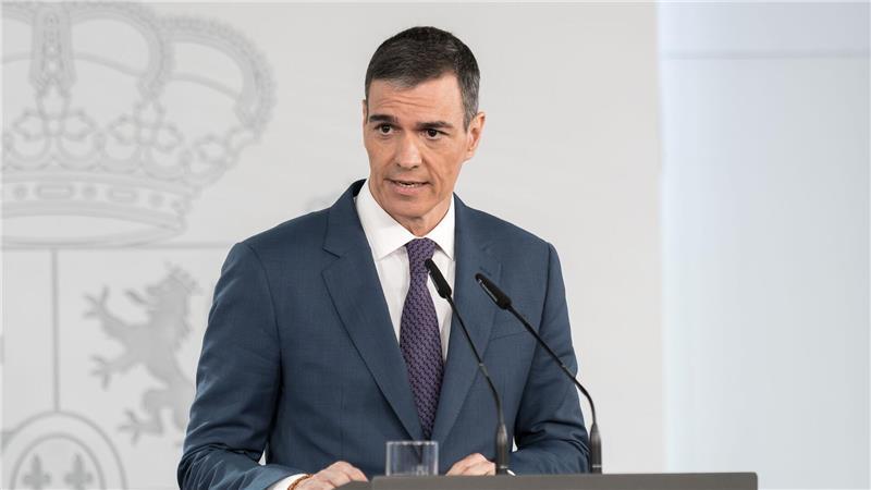 Sánchez blickt in eine ungewisse Zukunft. (Archivbild)