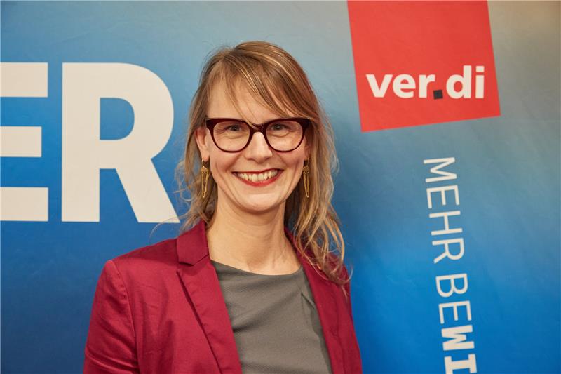 Verdi Hamburg hat erstmals eine Frau an der Spitze Sandra Goldschmidt folgt auf Berthold Bose, der seinen Job nach rund acht Jahren aus gesundheitlichen Gründen aufgibt. Foto: dpa-Bildfunk