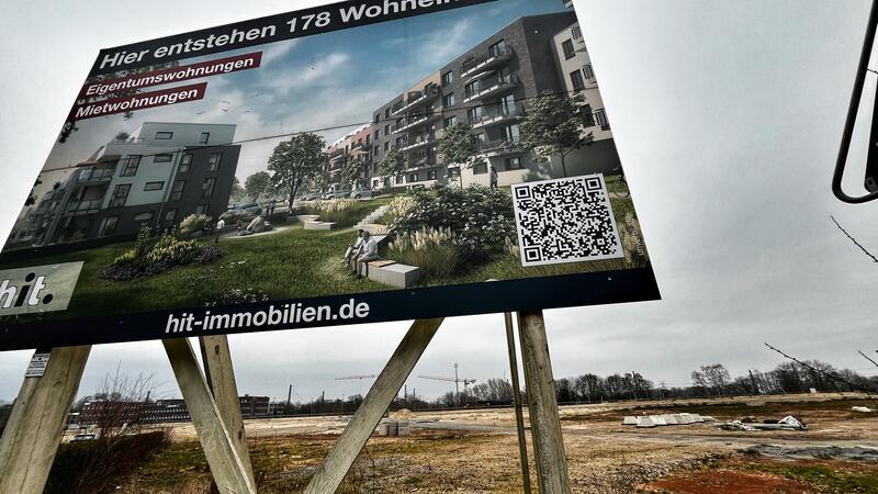 Stader Bauträger insolvent: Weitere Großprojekte betroffen – auch in Buxtehude Saniertes Gelände mit ungewisser Zukunft: Hinterm Teich, wo früher das Mineralölwerk stand, wollte die Hanseatische Immobilien Treuhand (HIT) 178 Wohnungen bauen. Nun ist sie insolvent.