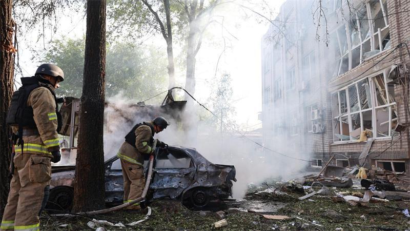 Saporischschja ist eine der am häufigsten von russischen Truppen attackierten Städte in der Ukraine. 