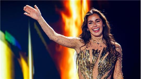 Sarah Engels kämpft am Samstag für Deutschland um eine gute ESC-Platzierung.