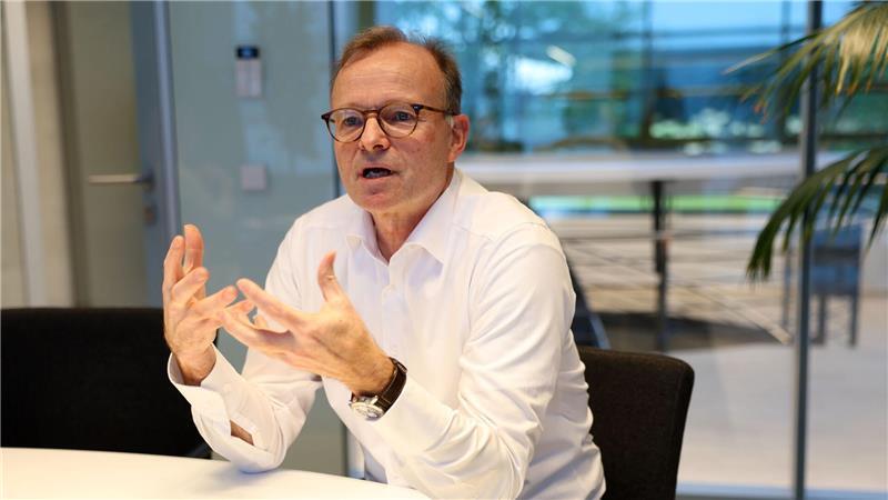 Sartorius gewinnt viele neue Arbeiter aus der eigenen Ausbildung, sagt Unternehmenschef Michael Grosse.