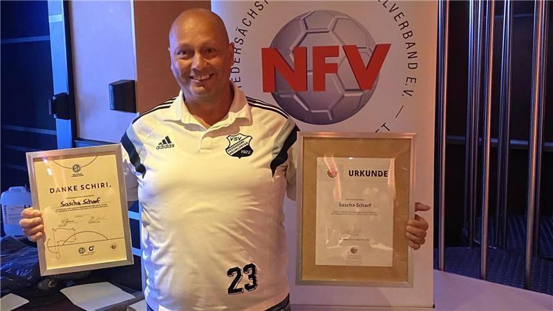 Sascha Scharf wurde gleich zweimal ausgezeichnet.