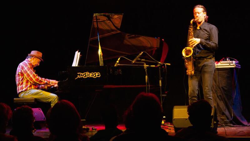 Hommage an Joe Cocker: Norbert Fimpel und Daniel Roth auf Tournee Saxofonist Norbert Fimpel (rechts) und Pianist Daniel Roth.