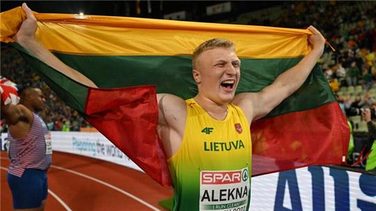 Schaffte mit 74,35 Metern einen Weltrekord: Mykolas Alekna aus Litauen.
