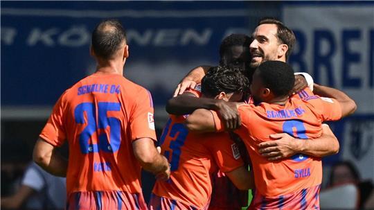 Schalke: der vierte Sieg im sechsten Meisterschaftsspiel.