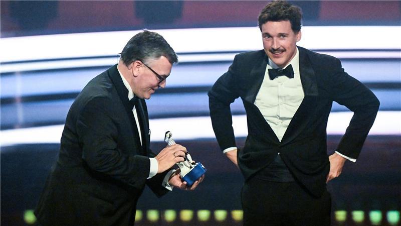 Schauspieler Florian David Fitz bekommt den Ehrenpreis. 