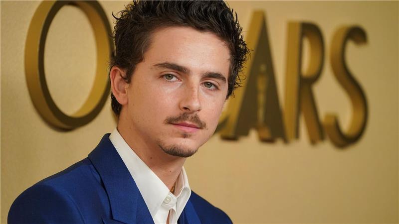 Schauspieler Timothée Chalamet ist zum dritten Mal für einen Oscar nominiert.