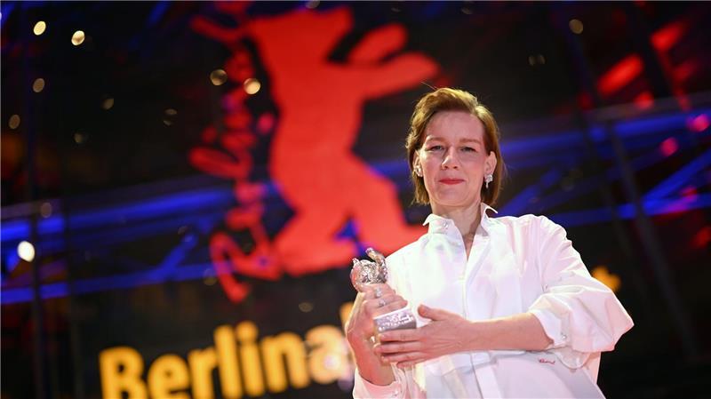 Schauspielerin Sandra Hüller wurde für ihre Hauptrolle im Drama „Rose“ geehrt.