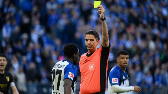 Schiedsrichter Deniz Aytekin erlebte eine kuriose Szene in Hamburg. 