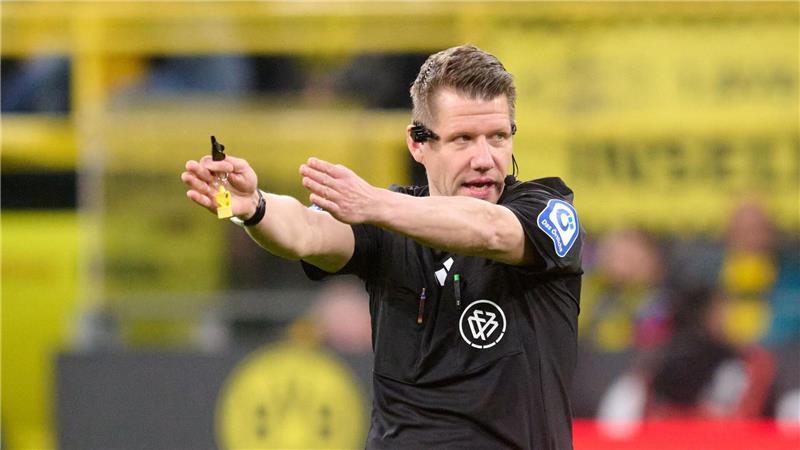 Schiedsrichter Patrick Ittrich leitete sein letztes Liga-Spiel. 