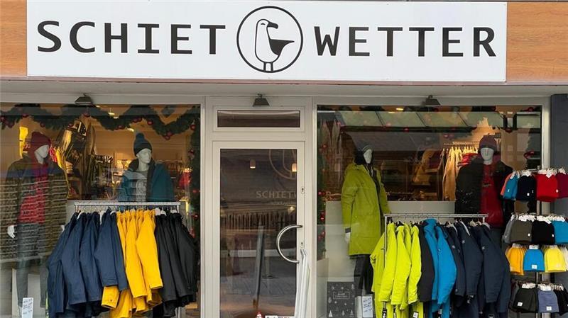 Schietwetter hat bereits diverse Filialen in Norddeutschland. Bald kommt das Unternehmen auch nach Stade.