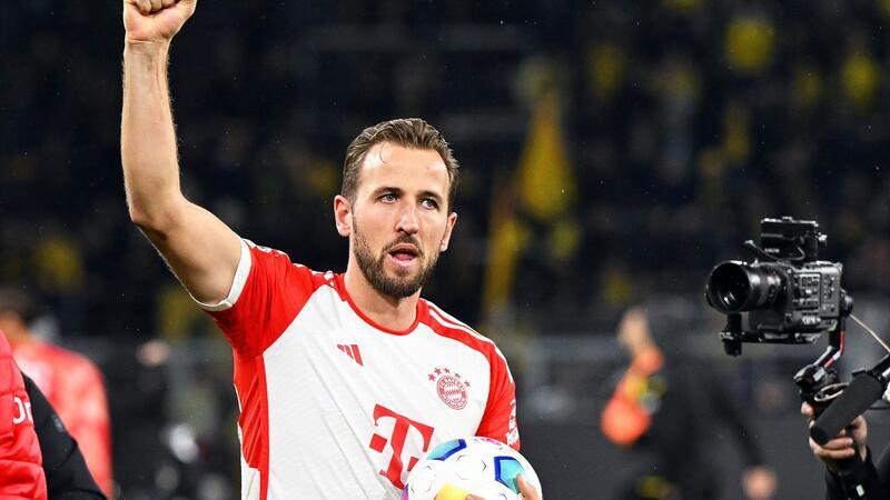 Nächster Dreierpack von Kane - Bayern-Boss Dreesen schwärmt Schlug erneut dreifach zu: Bayern-Star Harry Kane.