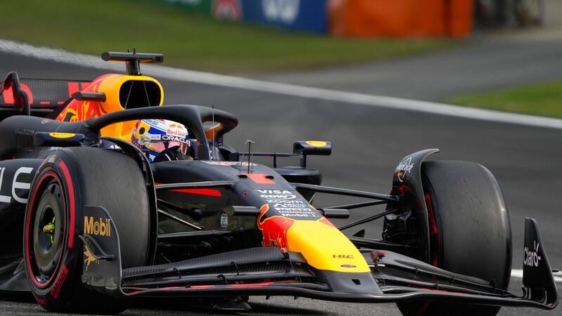 Schnappte sich in China die Pole Position: Max Verstappen.