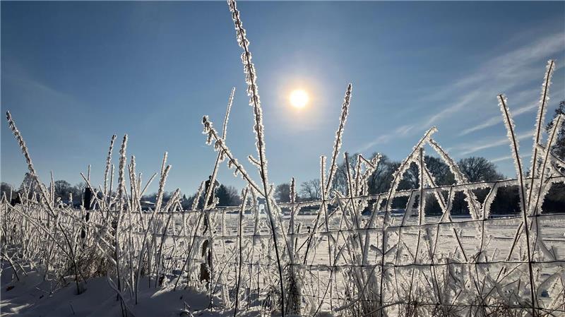 Schnee, Minus-Temperaturen und Sonne bilden in Niedersachsen mancherorts wundervolle Winterlandschaften.