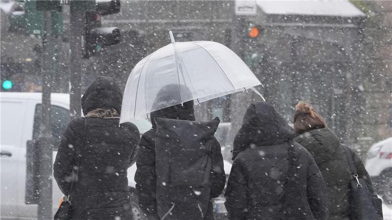 Schnee und Kälte herrschen im Norden.