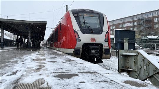 Schnee und planbare S-Bahn-Verbindung: Das passt 2026 nicht zusammen.