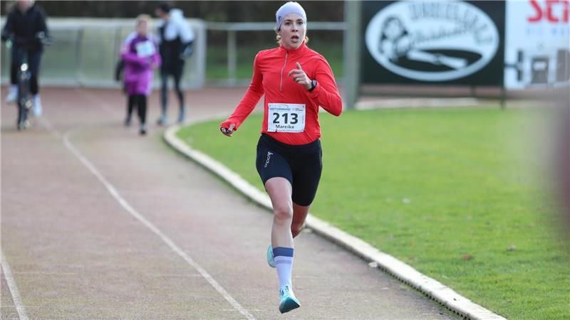 Schnellste über zehn Kilometer: Mareike Seib.