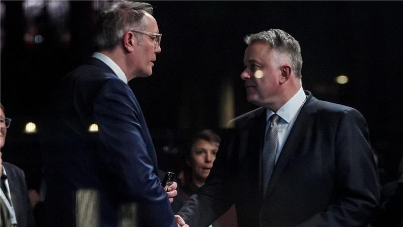 Schnieder und Schweitzer sollen die Verhandlungen über ein Regierungsbündnis führen. 