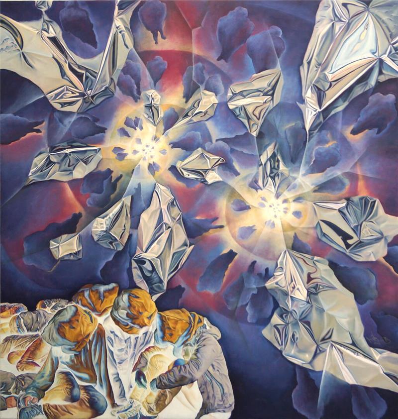 "Schnittmenge" von Christa Donatius.