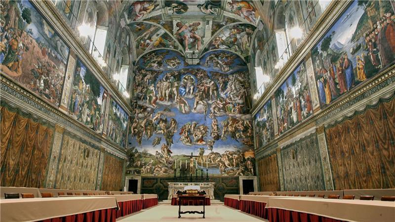 Schönes Wahllokal: die Sixtinische Kapelle. (Archivbild)